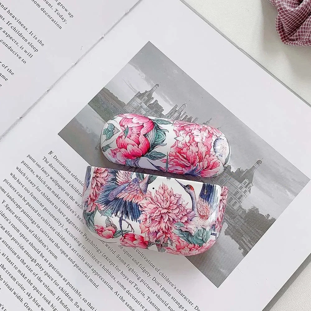 Flowers Earphone Case For AirPods 2 Pro Cases